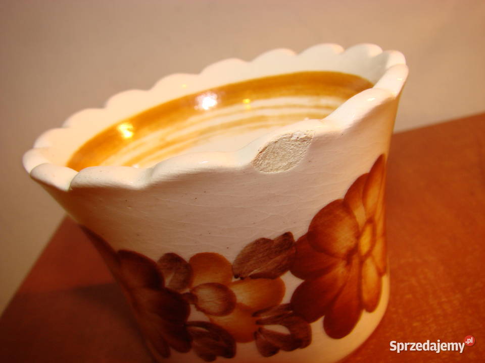 ZF Koło fajansowa osłonka na doniczkę Pruszcz Gdański sprzedam