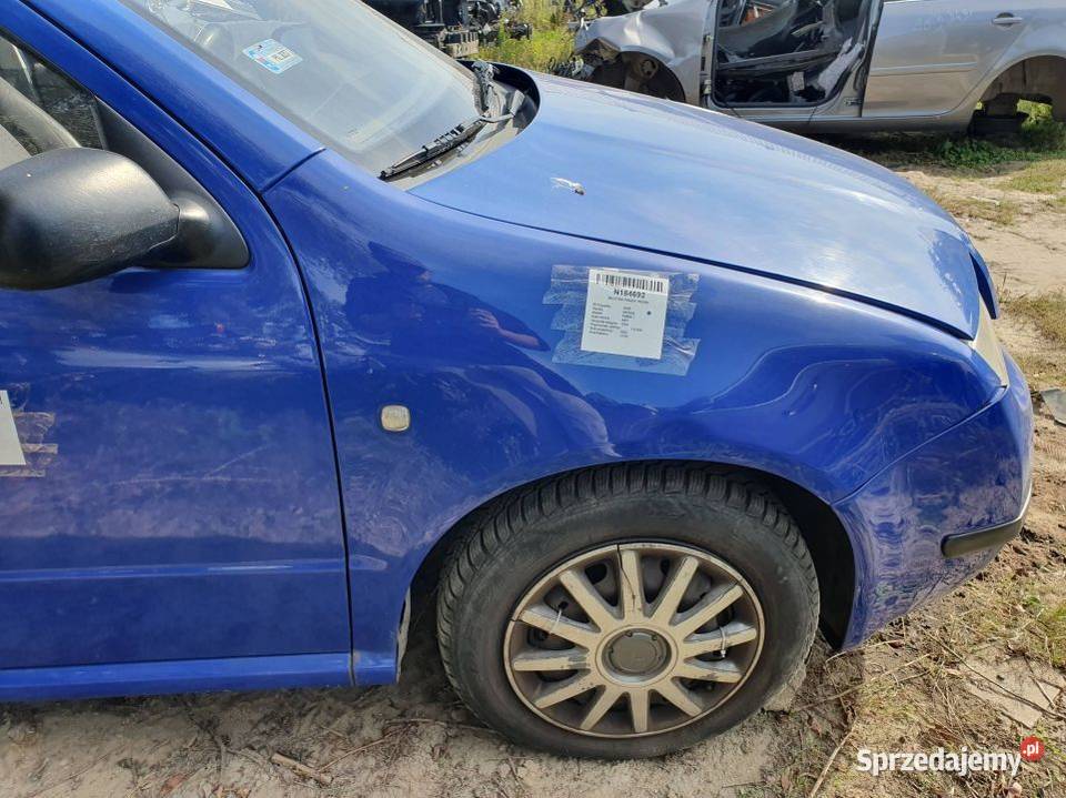 BŁOTNIK PRAWY PRZÓD SKODA FABIA I LF5K Lipno sprzedam
