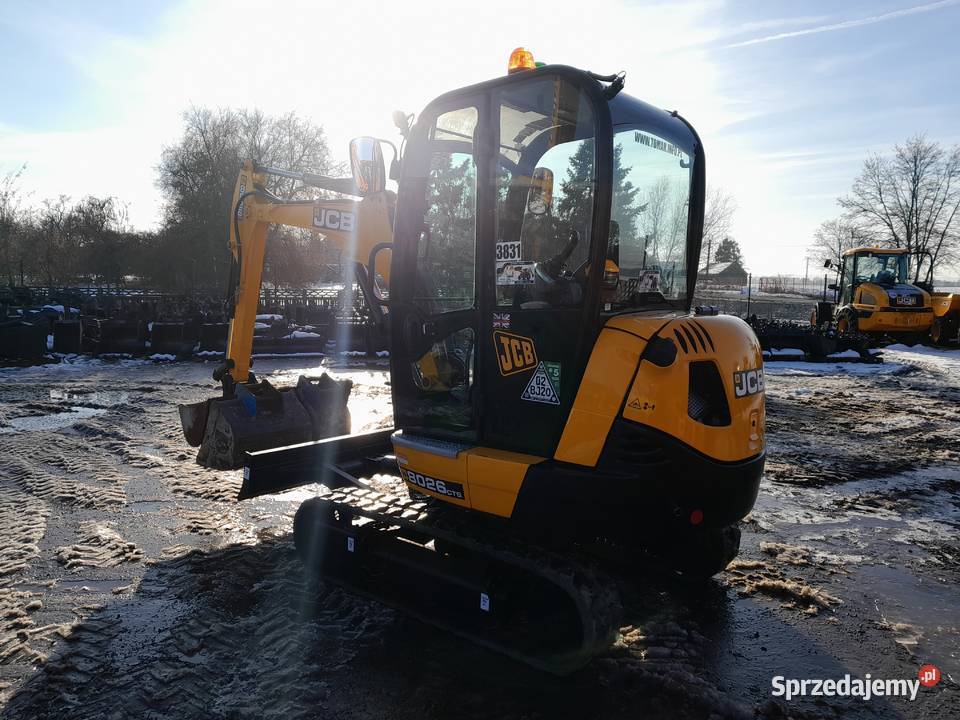 Koparka JCB 8026 2023R 8025 Cat Volvo Kubota Krotoszyn
