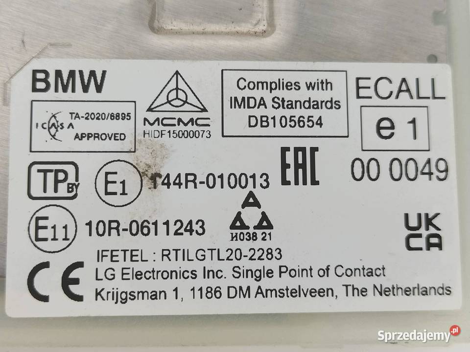 MODUŁ CONVERTIBLE 5A92530 Bmw Seria 3 VII świętokrzyskie