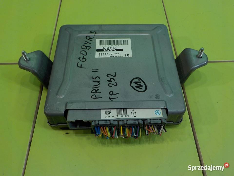 PRIUS II 15 VVTI AUT 09r HB 5D sterownik Czujniki i sterowniki Suków