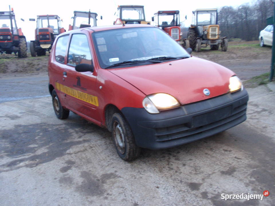 FIAT SEICENTO 11 MPI 09 KILKA SZTUK NA CZĘŚCI Brodnica sprzedam