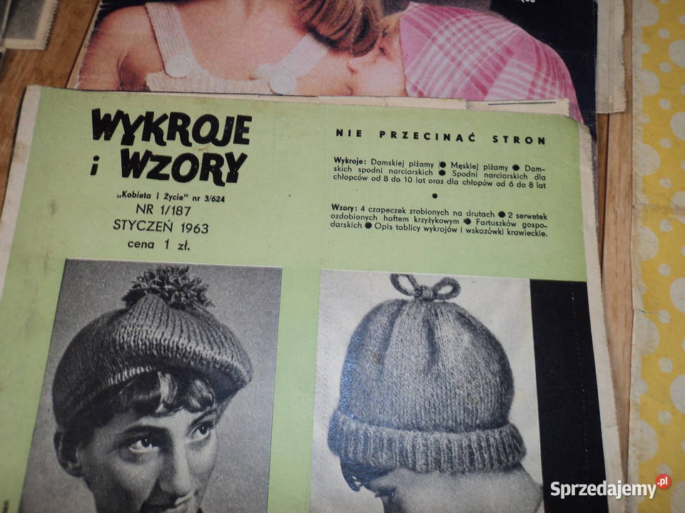 Wykroje i wzory Kobieta i życie 5 Nowy Sącz