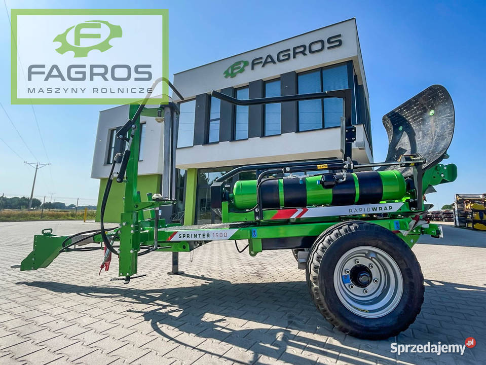 NOWA Owijarka do bel balotów sianokiszonki RATY Wolsztyn sprzedam