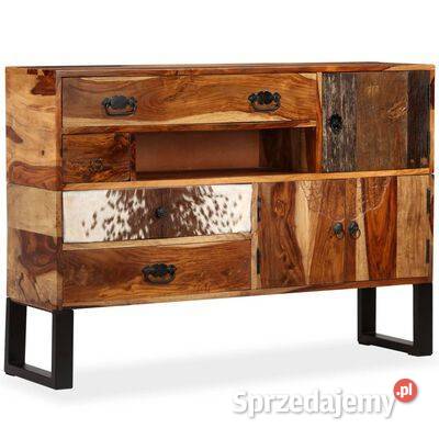 vidaXL Szafka z litego drewna sheesham 115 x 30 Warszawa sprzedam