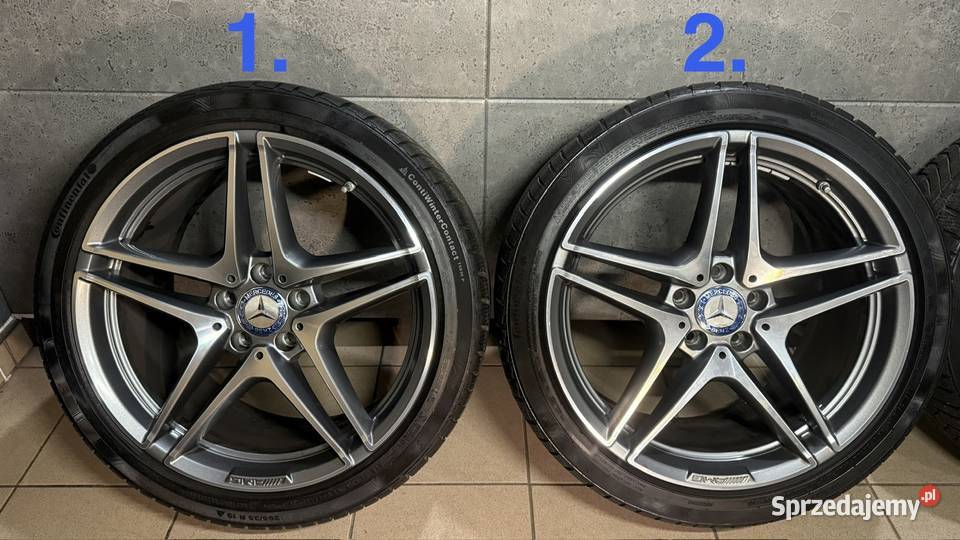 19 Mercedes w205 AMG c63 85J ET38 95J ET56 Lubasz