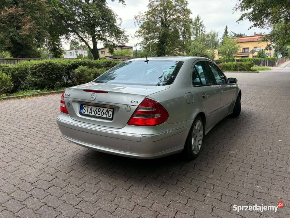 MercedesBenz W211 E280 CDI srebrny Klasa E Tarnowskie Góry