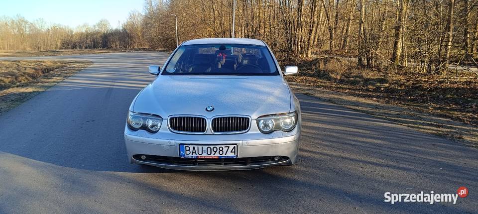 Bmw E65 44 Bengaz Bogato wyposażona Mocno czujnik zmierzchu Suwałki