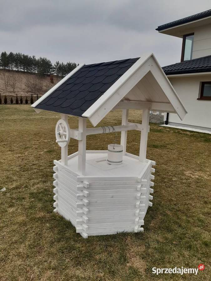 Studnia drewniana ozdobna Obudowa kręgu małopolskie sprzedam