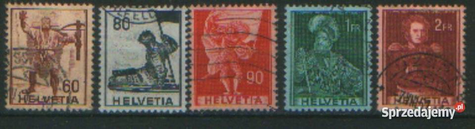 Zn Szwajcaria mi 378 80 2 5 kas 1941 Antyki, Sztuka, Kolekcje Gliwice sprzedam