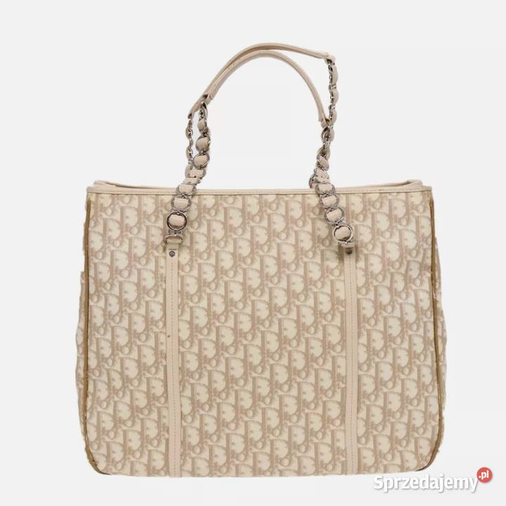 Piękna Oryginalna torebka Christian Dior Trotter