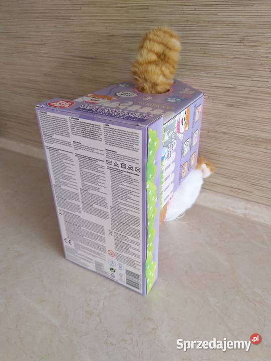 NAJTANIEJ Kotek Na Smyczy Zabawka Interaktywna Zabrze