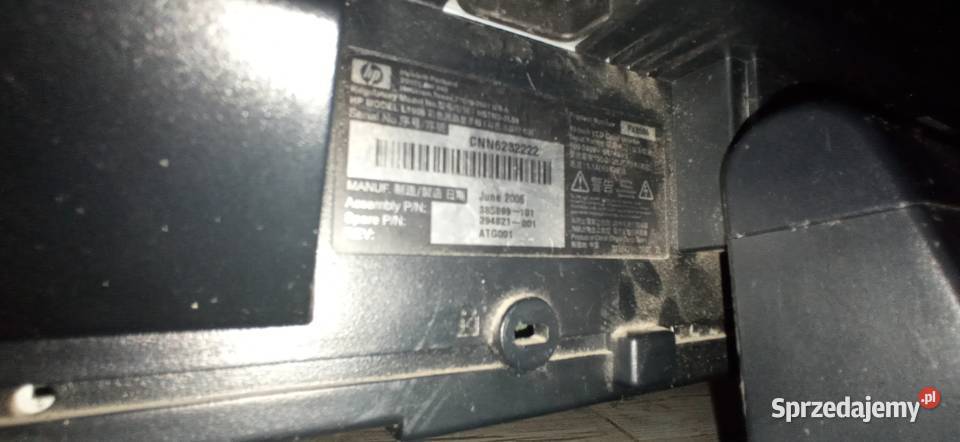 Monitor HP L1906 tanio Monitory i projektory Łódź sprzedam