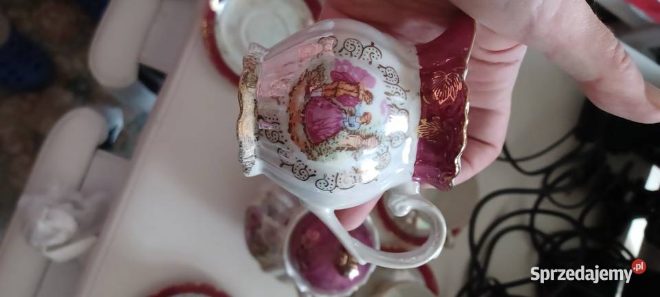 serwis nie kompdo herbaty w stylu wiktoriańskim wielkopolskie Poznań