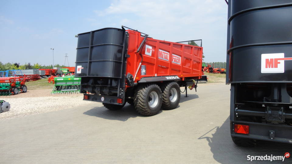 Rozrzutnik Obornika wapna torfu MetalFach N 2722 Maszyny rolnicze Jarocin