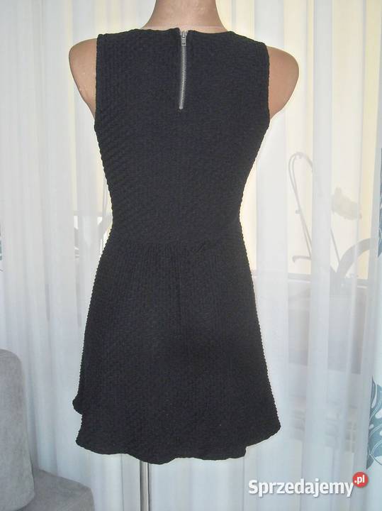 czarna sukienka xs s Lubartów