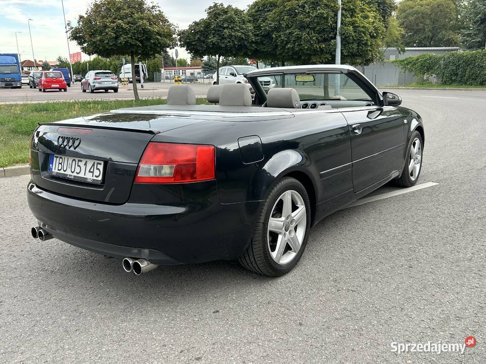 Audi A4 B6 Cabrio 25TDI czarny sprzedam