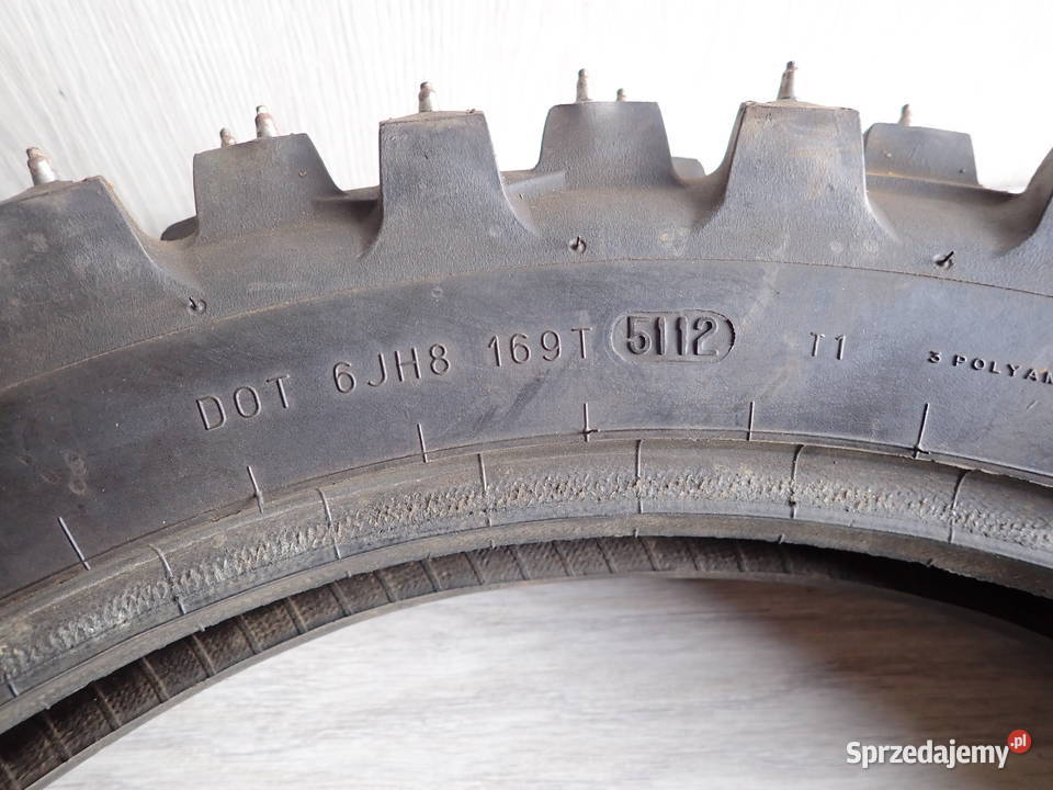 Opona Zimowa Kolcami Kolce 110 100 18 Michelin lubuskie Strzelce Krajeńskie