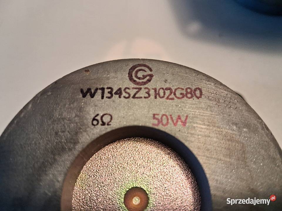 Głośniki niskotonowe 6 50W Łódź sprzedam