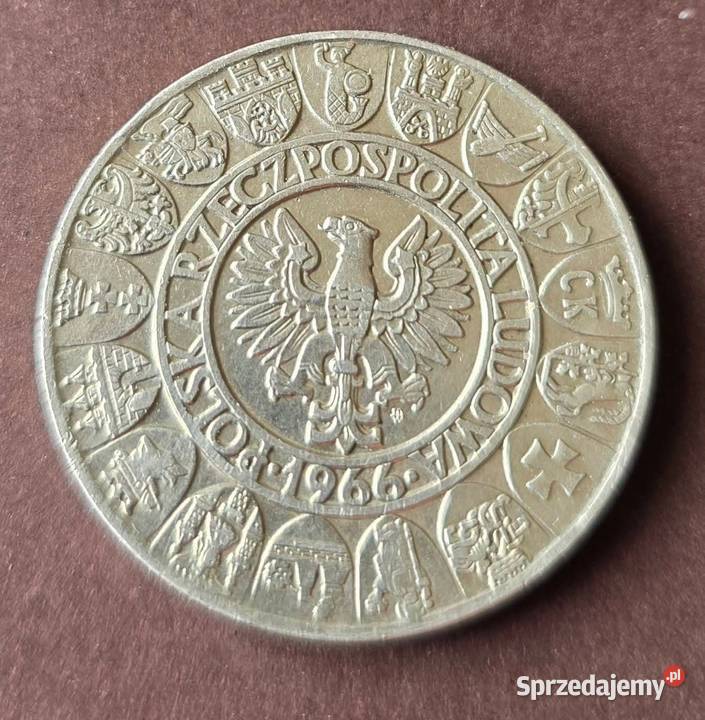Moneta mieszko i dąbrowa 100zl mazowieckie Garwolin
