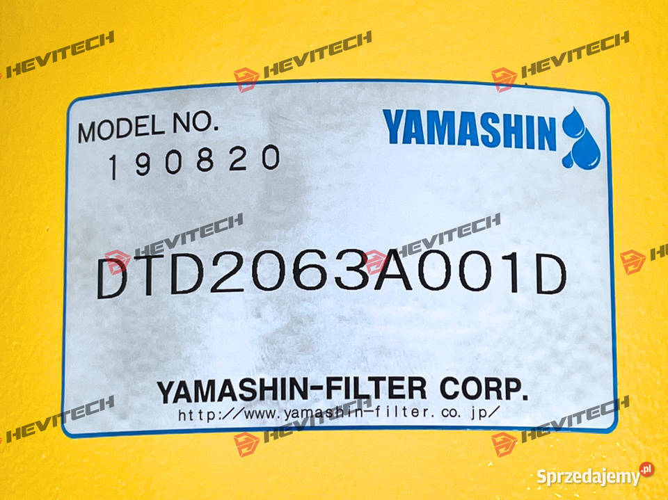 Obudowa filtra Komatsu 2079705111 Układ hydrauliczny Gądki