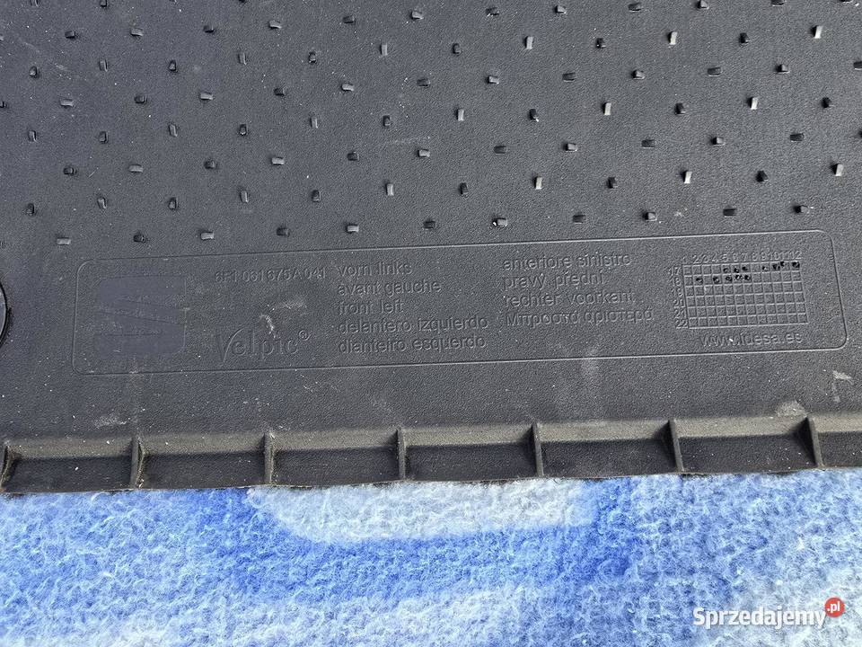 Dywaniki welurowe oryginalne Seat Komplet