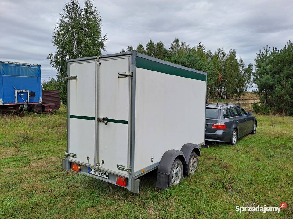 Przyczepka samochodowa lekka Bockmann nieuszkodzony mazowieckie