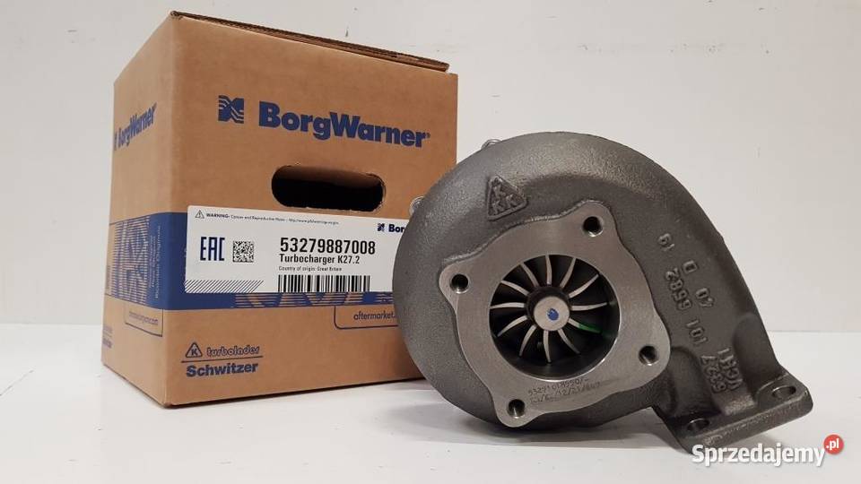 Nowa turbosprężarka BorgWarner 53279887008 Siedlce
