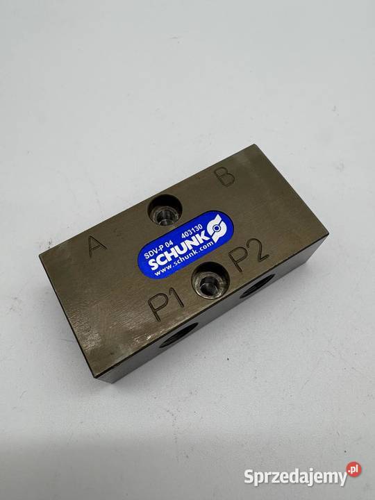 Schunk SDVP 04 403130 Zawór podtrzymujący Instalacje mazowieckie sprzedam