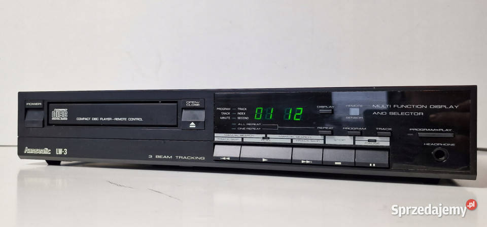 odtwarzacz kompaktowy CD player hanseatic LW 3 Międzychód