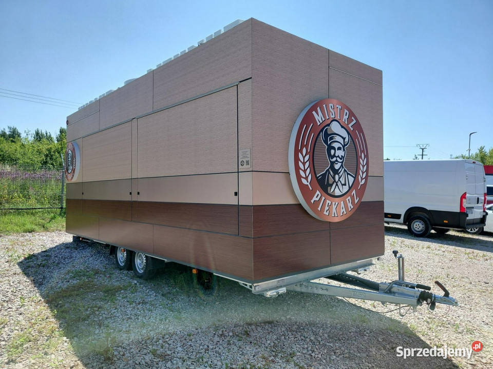 gastronomiczne ZP TRAILERS ZP352 Poleasingowe pełny VAT Przyczepy Komorniki sprzedam