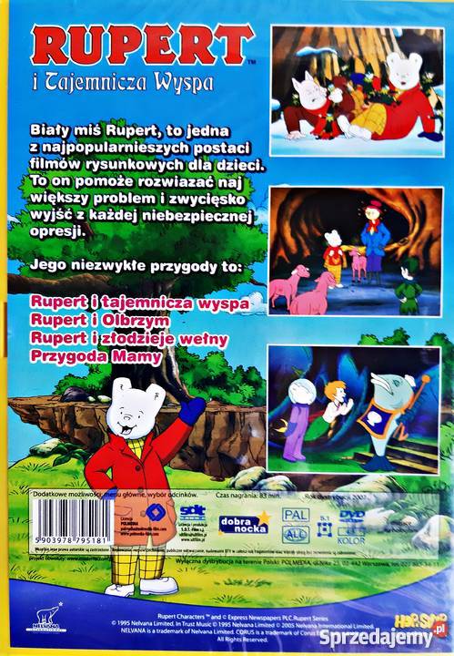 RUPERT I TAJEMNICZA WYSPA Kalisz