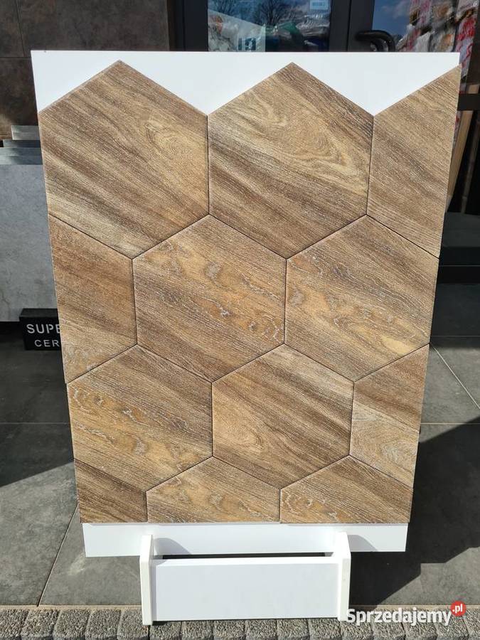 Płytki HEXAGON HEX UNIWERSUM WOOD BEIGE 26X26 G1 Opoczno