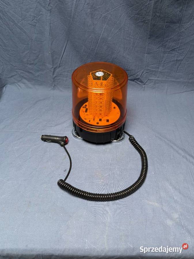 Kogut Ostrzegawczy Pomarańczowy Lampa 12V24 Września
