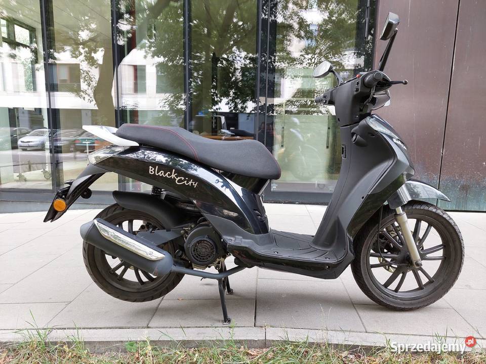 Romet Black City 125 3 1szy właściciel ASO 1000 skuter Warszawa