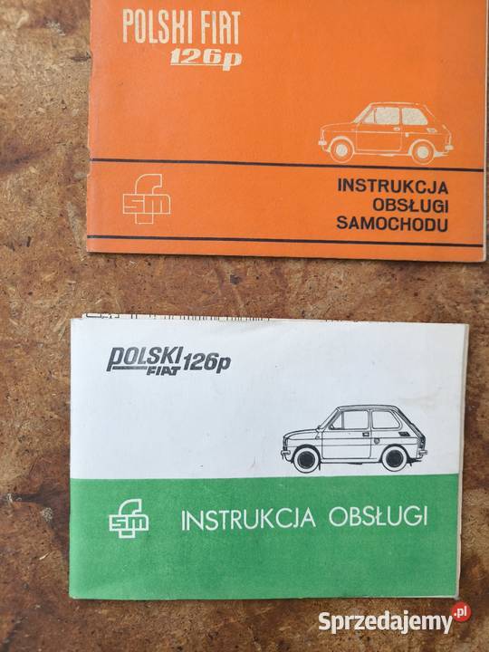 Instrukcja obsługi fiat 126p plus schemat manualna Samochody osobowe Radomsko