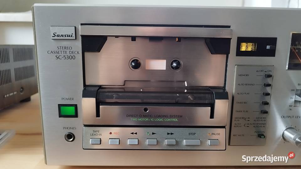 Magnetofon Sansui SC5300 Audio Tarnów