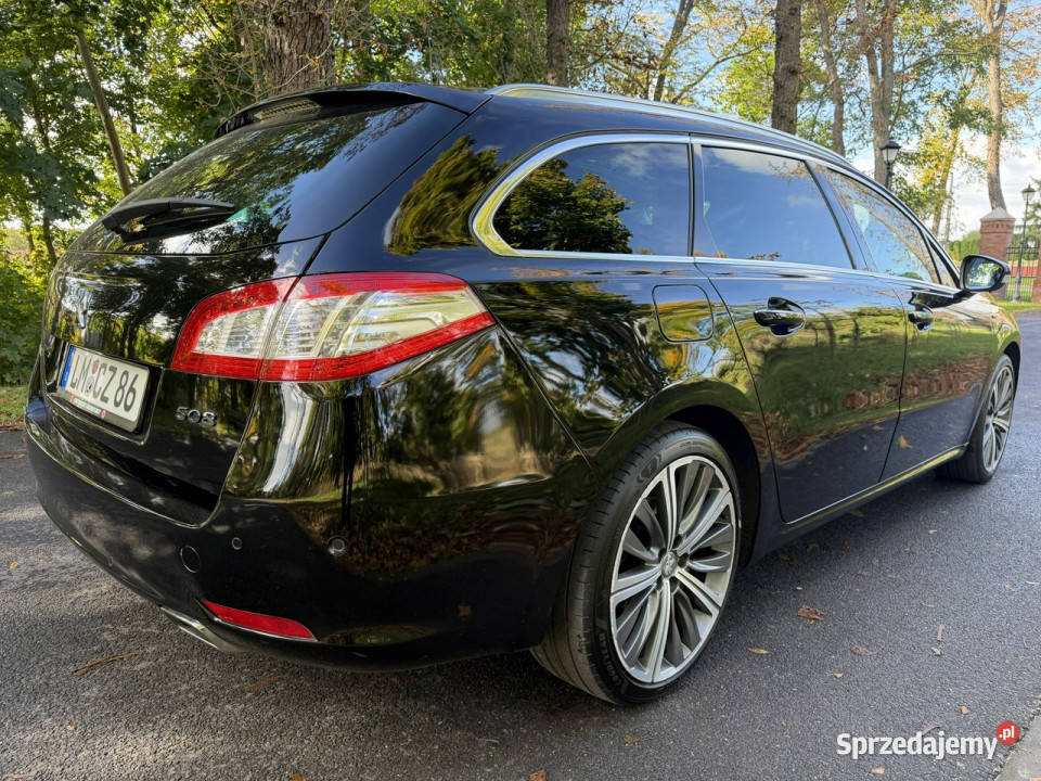 Peugeot 508 20 eHDi 181 GTLine Maxx Kamera Samochody osobowe Józefkowo