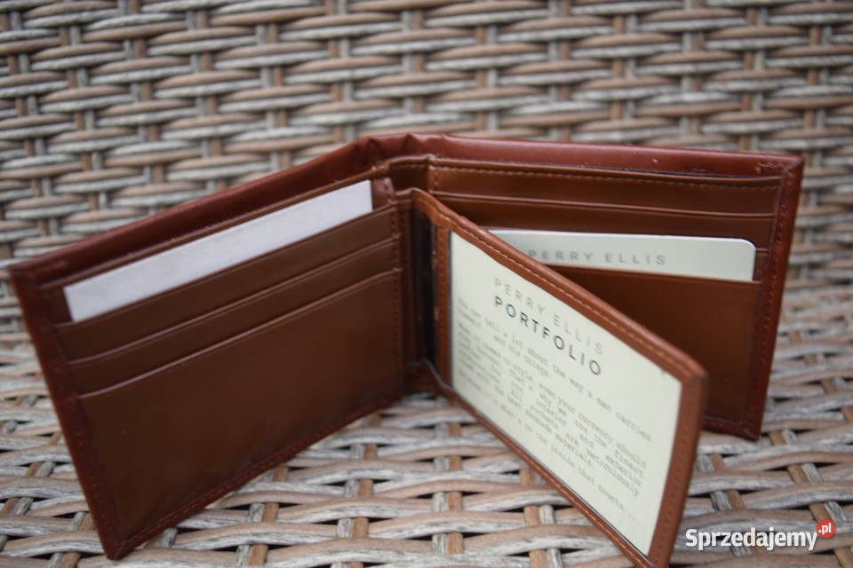 Portfele Szwedzkie Skórzane Okazja 3 Sztuki Nowe