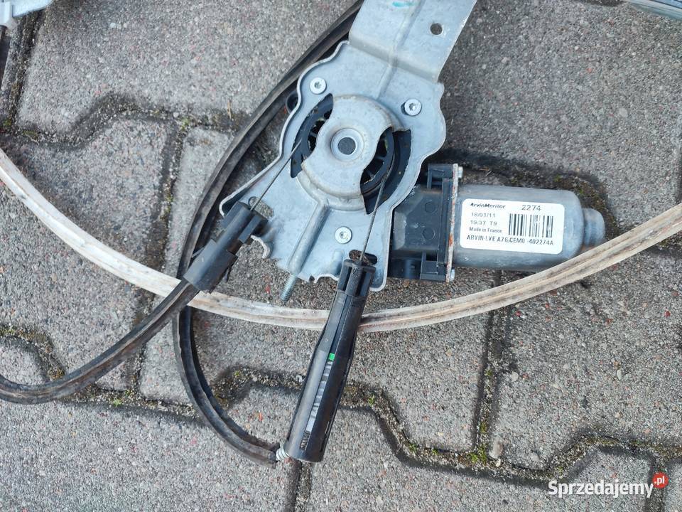 Podnośnik prawy przód mechanizm szyby siłownik Garwolin