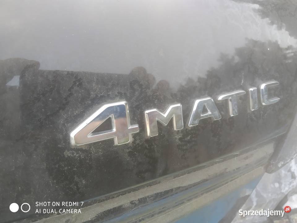 Emblemat 4Matic Mercedes w 222 małopolskie