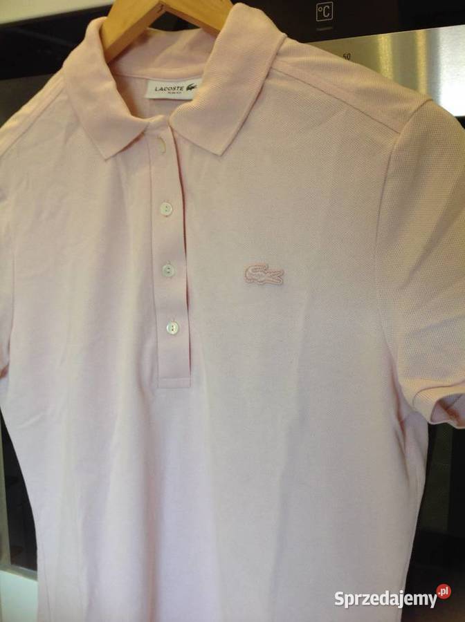 Sukienka Damska LACOSTE L NOWA pudrowy róż