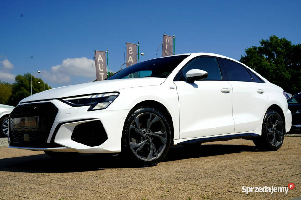 Audi A3 S LINE skóra KAMERA virtual cockpit sam biały
