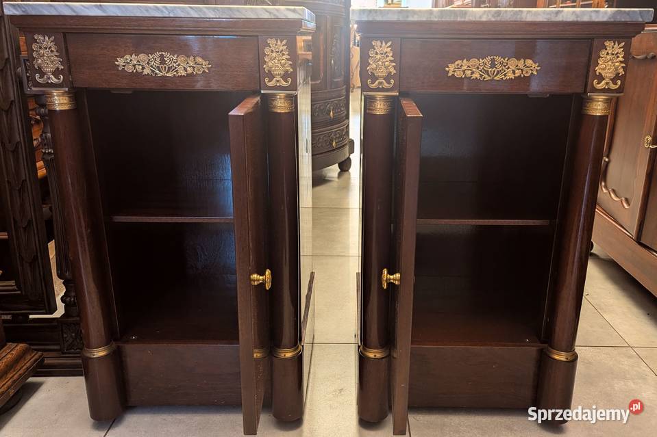 Piękne włoskie szafki w stylu empire sklep Meble śląskie sprzedam