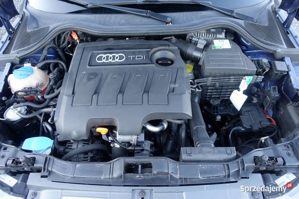 Audi A1 16TDI 105 SLine Bez korozji Wymieniony granatowy