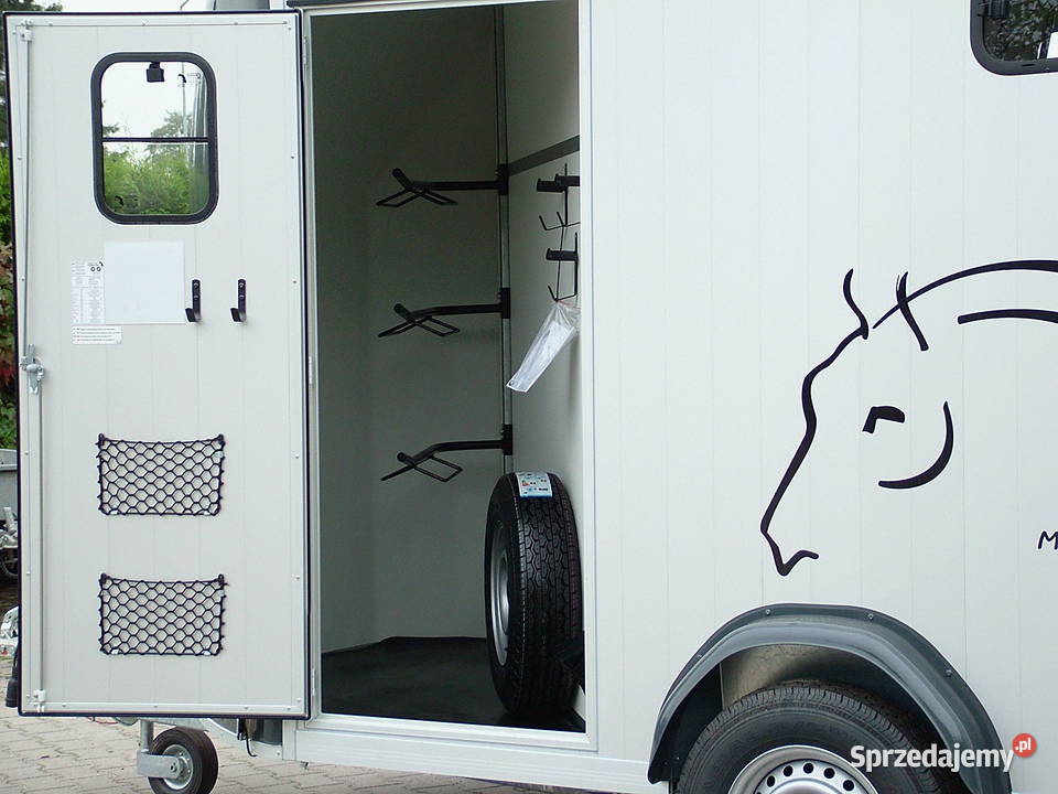 Przyczepa do koni trzykonna aluminiowa Warszawa sprzedam