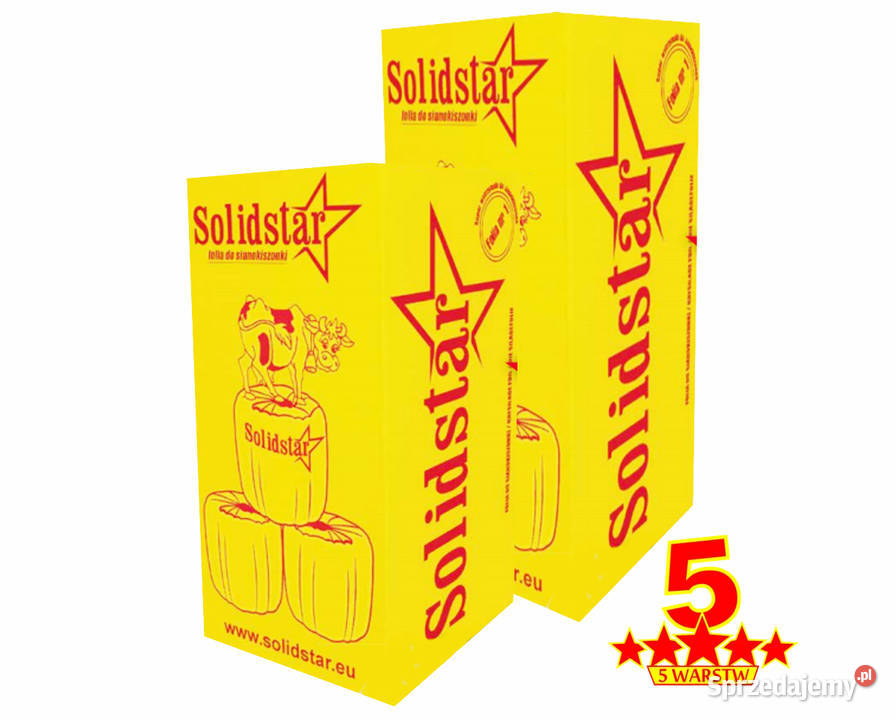 Folia SOLIDSTAR do sianokiszonki 1500m750mm sprzedam