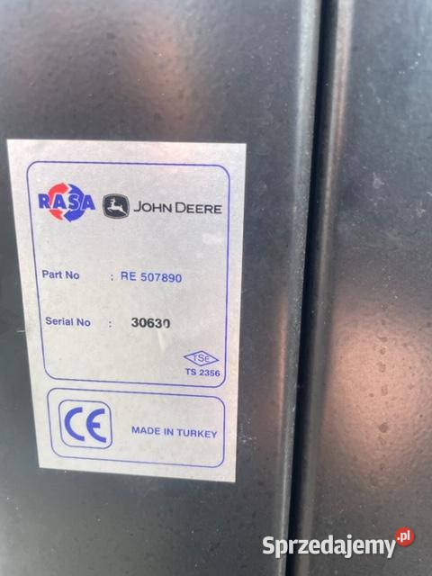 John Deere chłodnica wody RE507890 Pozostałe wielkopolskie Jastrzębniki
