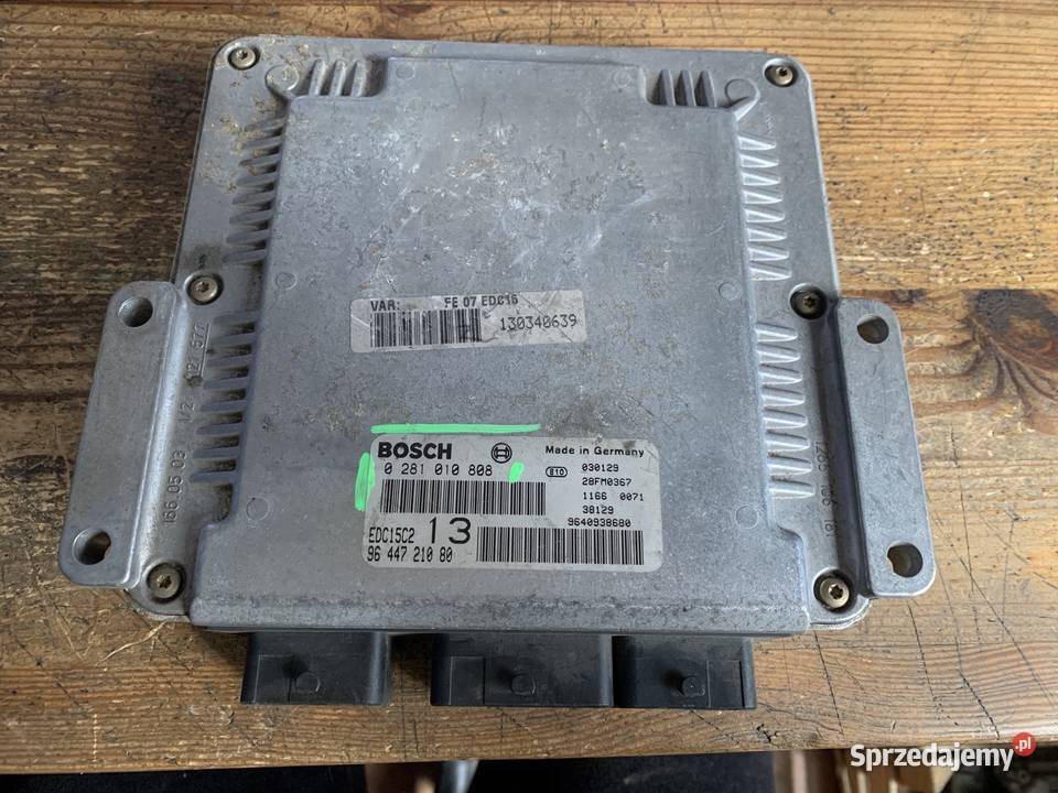 Komputer 0281010808 9644721080 Układ elektryczny Margonin sprzedam