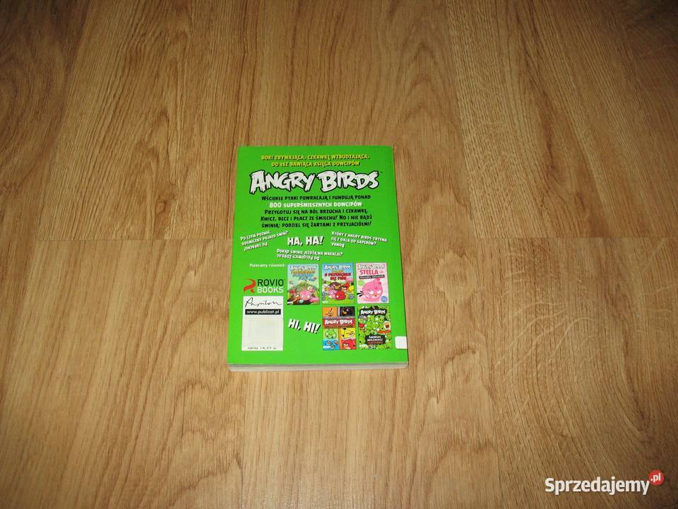 Angry Birds Superśmieszne żarciki KSIĄŻKA